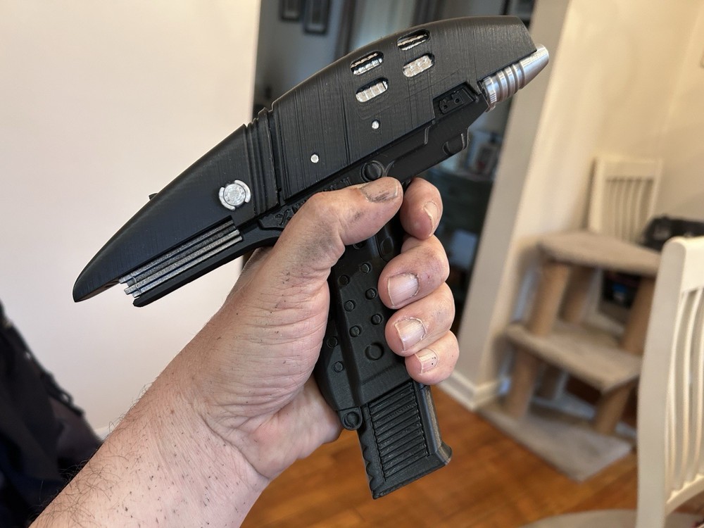 Star Trek V Frontier Assault Phaser Replica 3d Printed