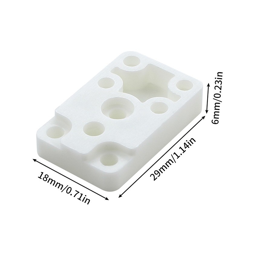 3D Printer Right-Side Extruder Hot End Mounting Base for Bambu H2D