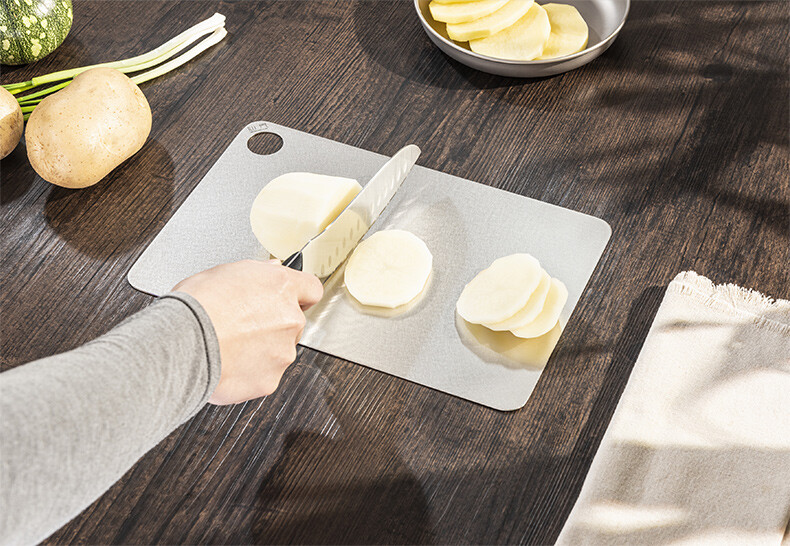 Keith Rectangle Titanium Cutting Board Mildew proof Fruit Chopping Board Plate