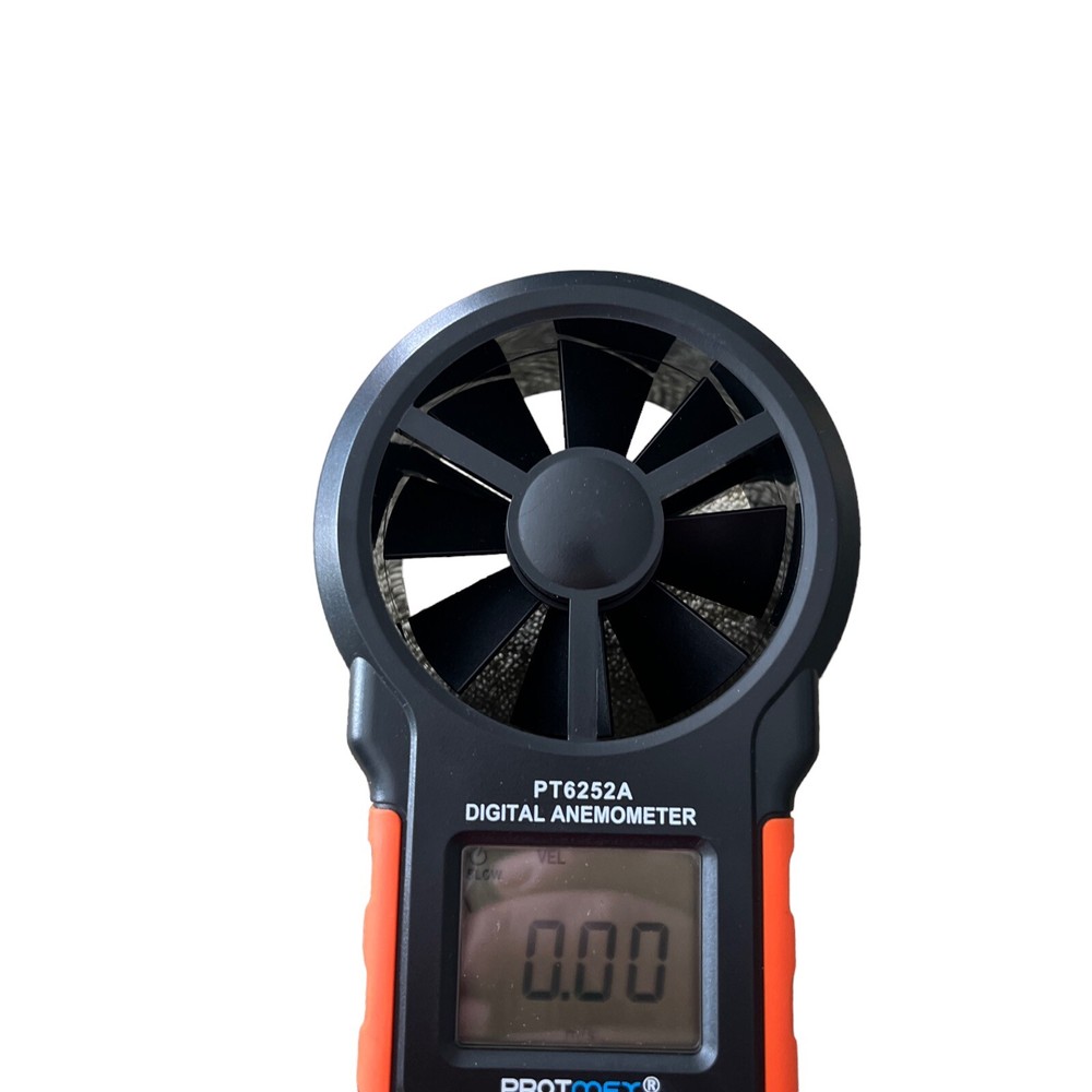 Protmex PT6252A Digital Anemometer Testers Meters Handheld LCD With Soft Case