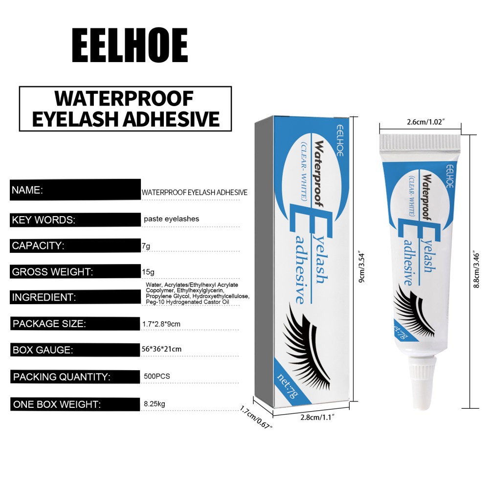 false eyelash glue multi-pose beauty styling light self-adhesive