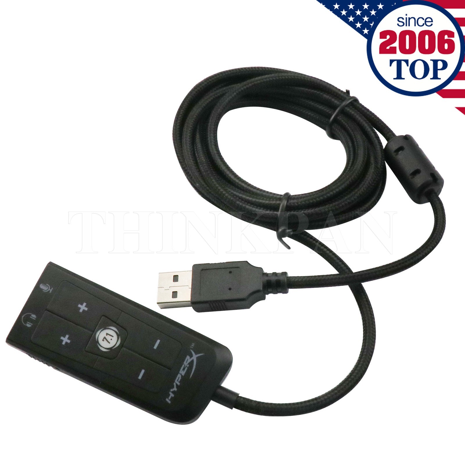 DSP 3.5mm USB Sound Card for HyperX Cloud II 7.1 Surround Sound Cloud Virtual