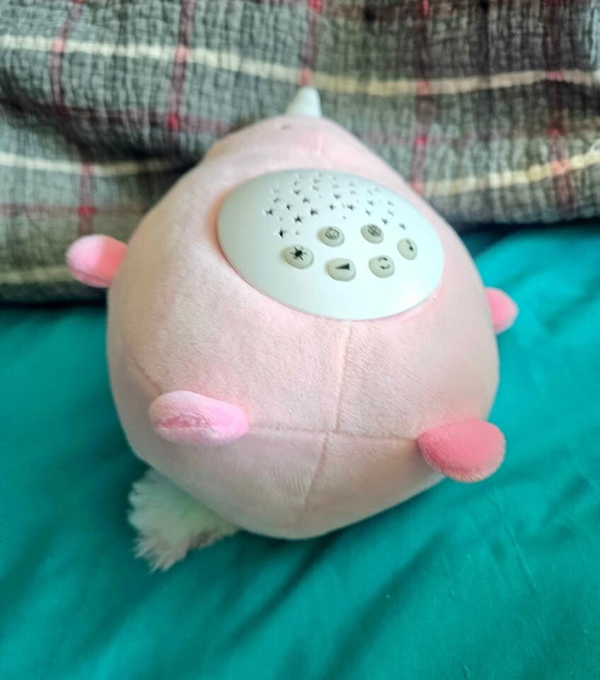 Unicorn Baby Sound Machine Night Light Projector