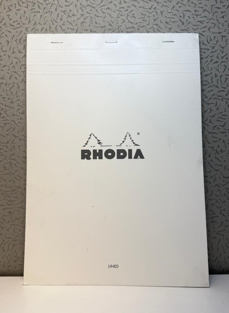 Rhodia Notepad, 80 Sheets, White