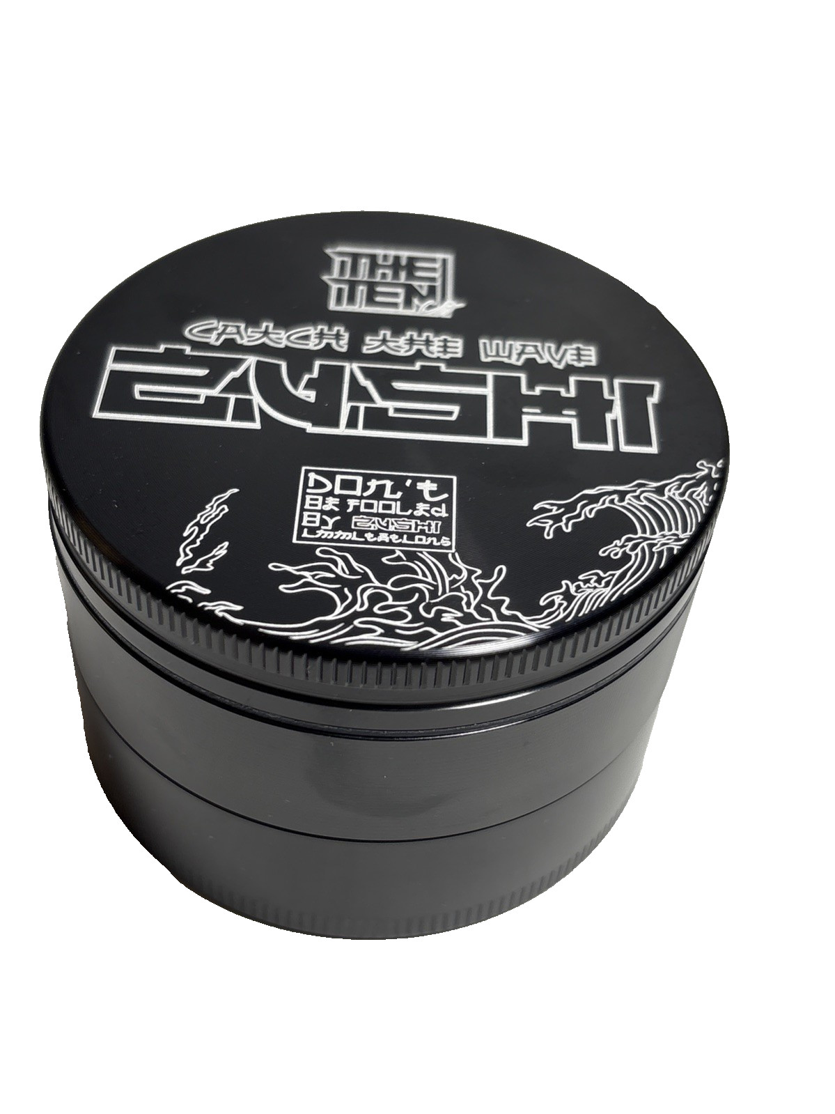 Santa Cruz Shredder x Zushi 3-Piece Large Grinder – 2.75" – The Ten Co Collab A