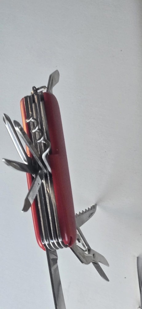Unbranded Stainless Steel 10 Function Multi Camping Tool Vintage