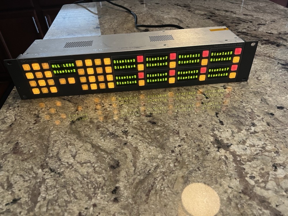 Grass Valley Paging Multi Bus Control Panel Encore/Prelude PMB