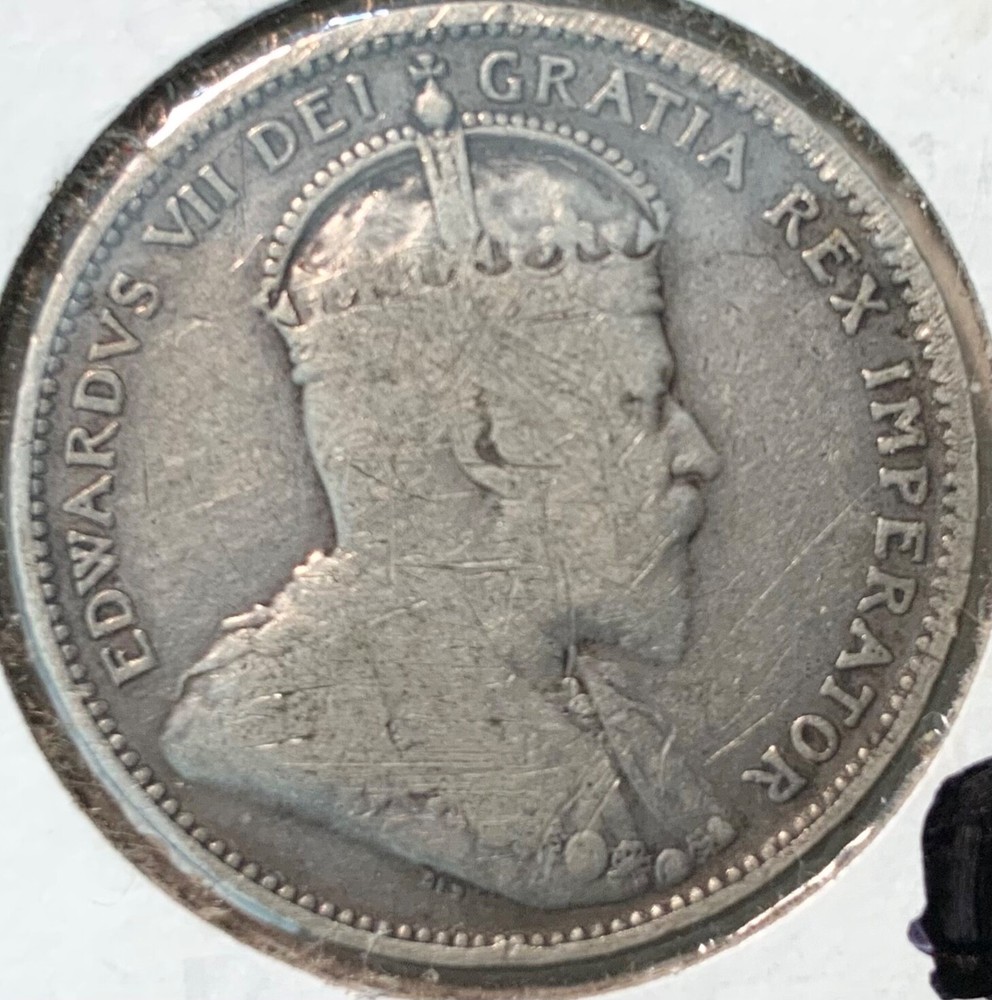 1910 Canada 25 Cents