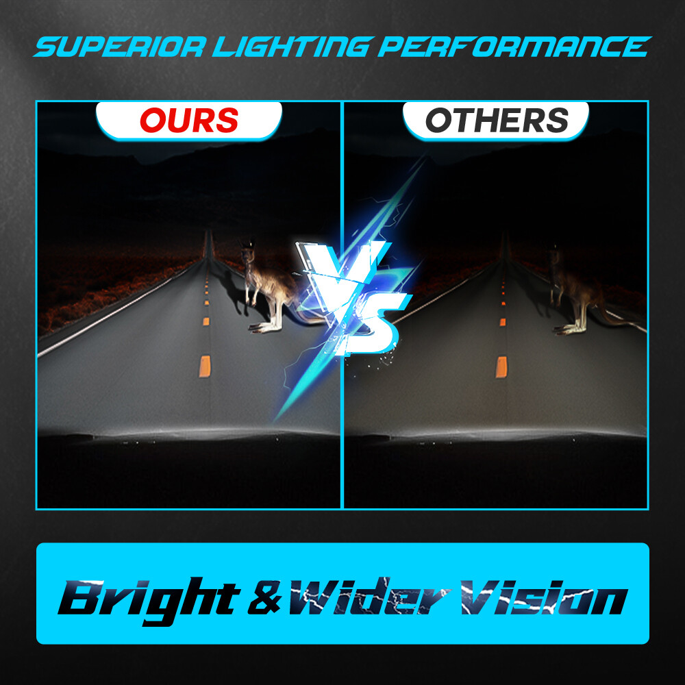 For 2007-2013 Chevy Silverado 1500 2500HD Black Housing Headlights LH & RH