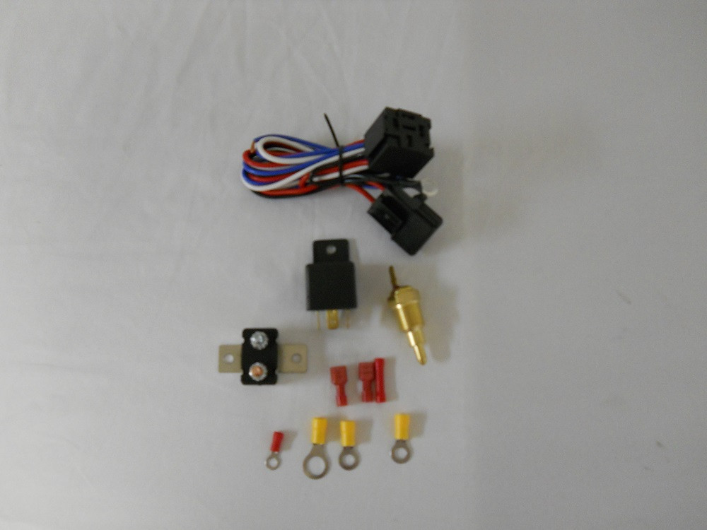 Universal Thermostatic Fan Controller Relay Sensor 30amp