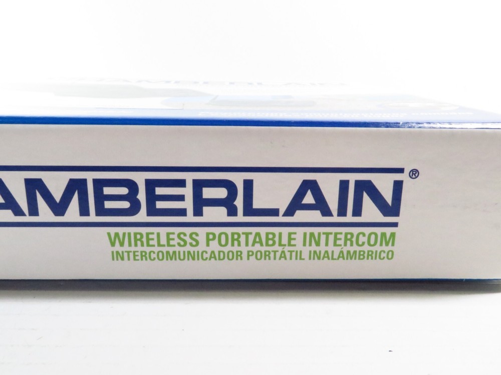 Chamberlain Wireless Portable Intercom - Pair (RWIS), 4-Channel, NEW