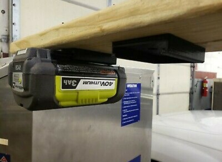 Ryobi Wall/Under Shelf Mount For Ryobi 40V