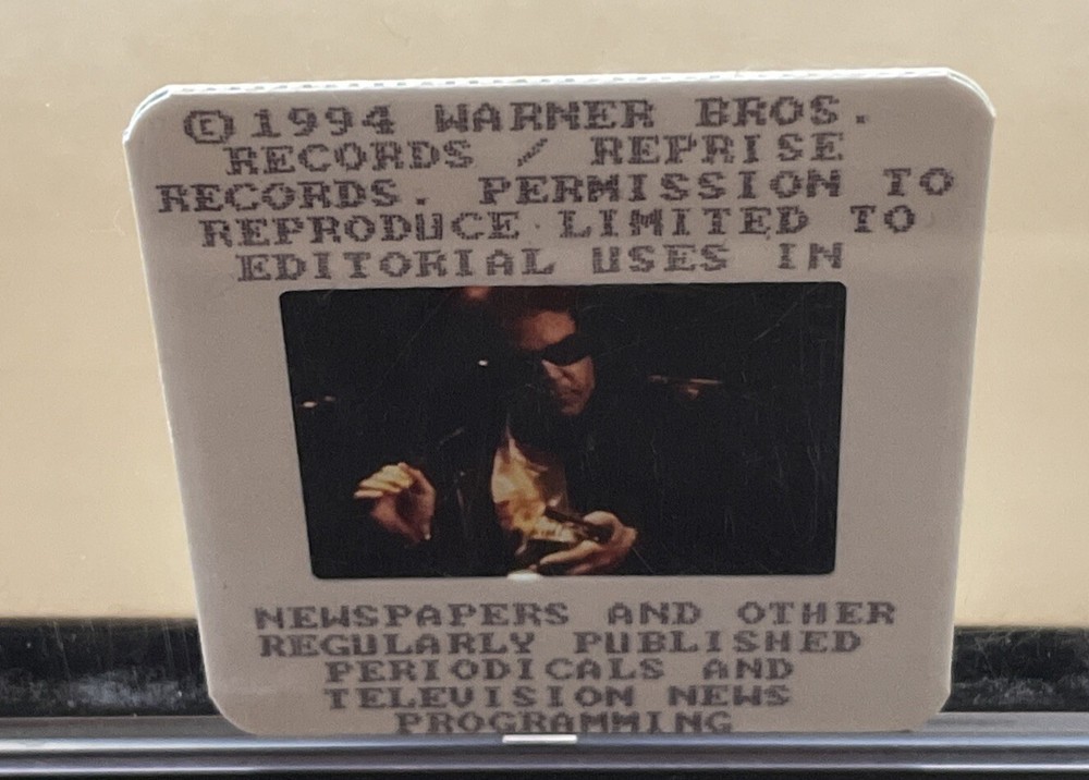 Neil Young 35mm Color Transparency Photo Slide.