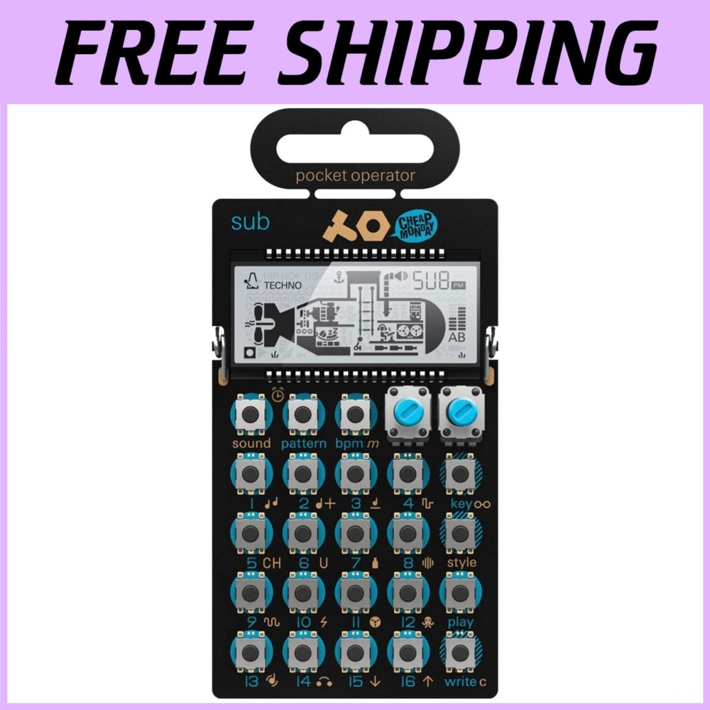 Pocket Operator PO-14 Sub Bass Synth & Sequencer