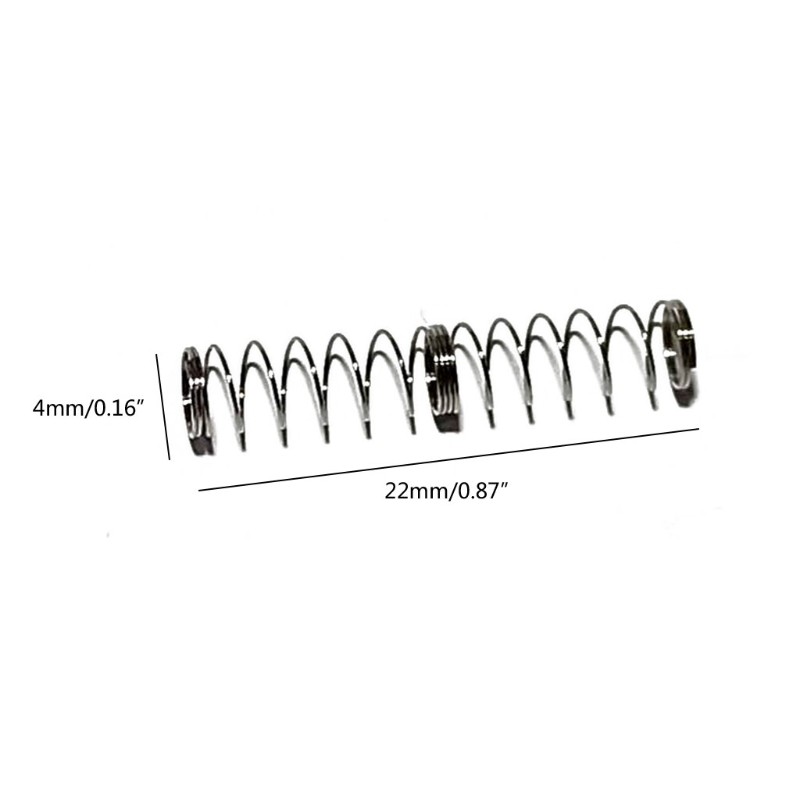 Customized Double Section Springs for Mechanical Keyboard Two Stage Extension
