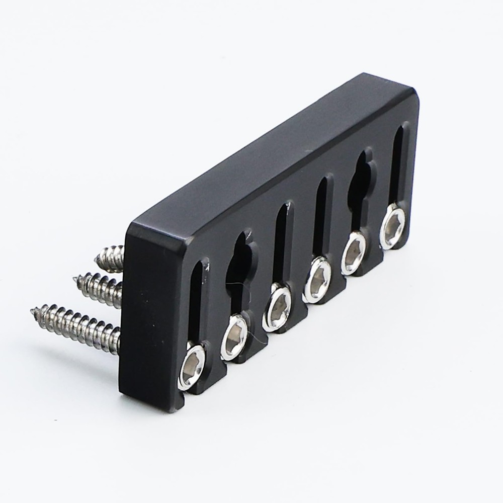 Guitar Bridge String Locks 6 String Guitar Locking Nut Headless Guitar String...