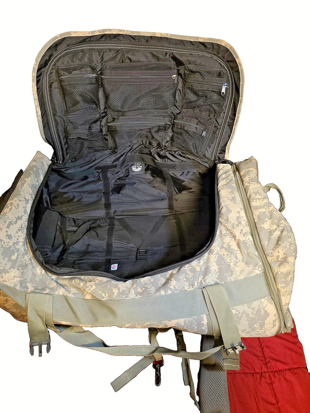 USGI Thin Air Rolling Deployment Bag Large Wheeled Military Duffel ACU UCP Army