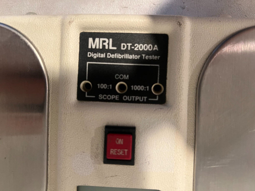 MRL Model DT-2000A Digital DEFIB Tester AED Tester