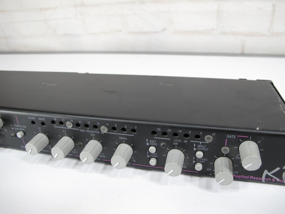 ART CS2 2-Channel Rack Mount Studio Compressor / Limiter / Gate