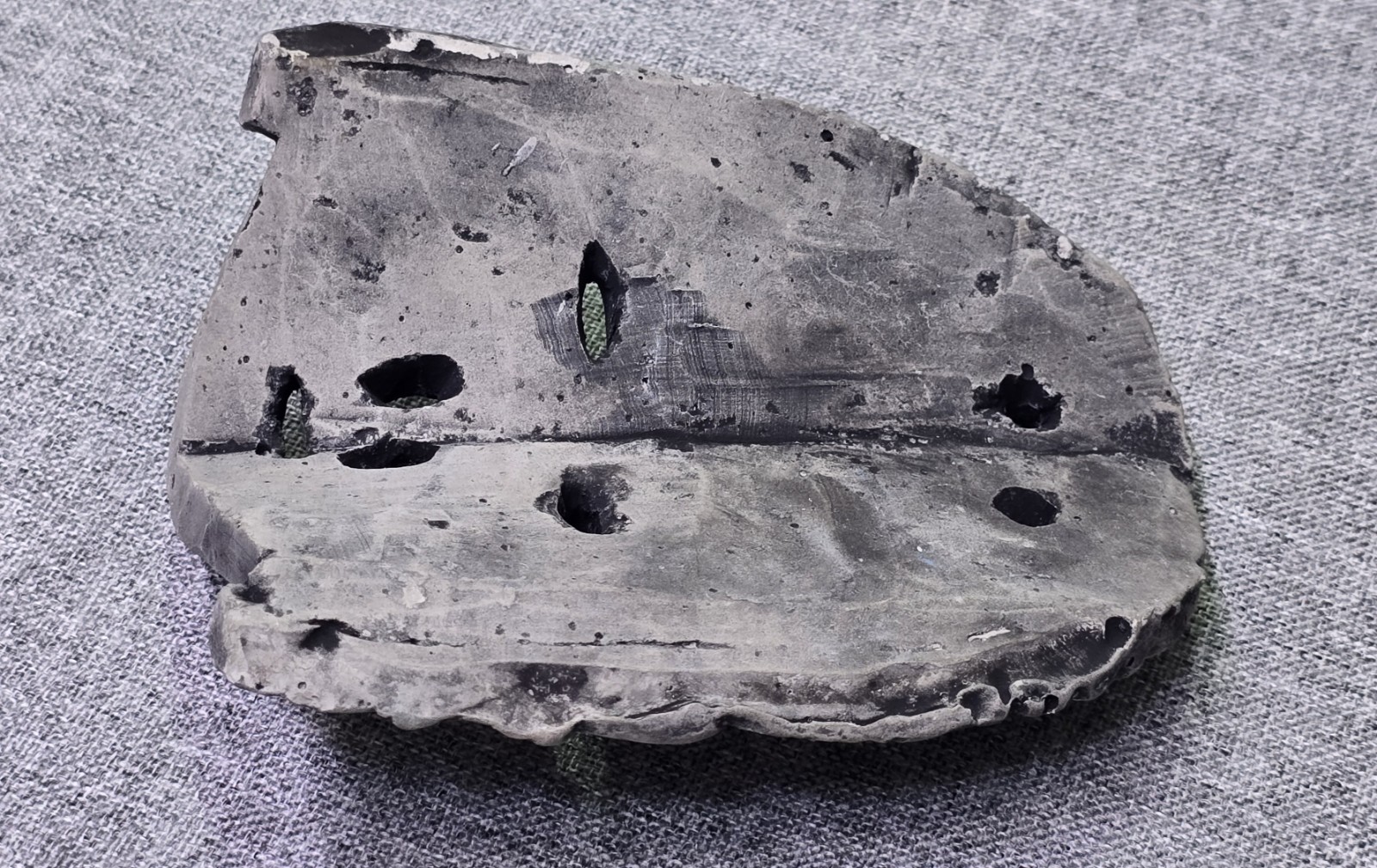 Vintage Aztec Mayan Style Mask Wall Plaque Cast Cement Tribal Face Decor