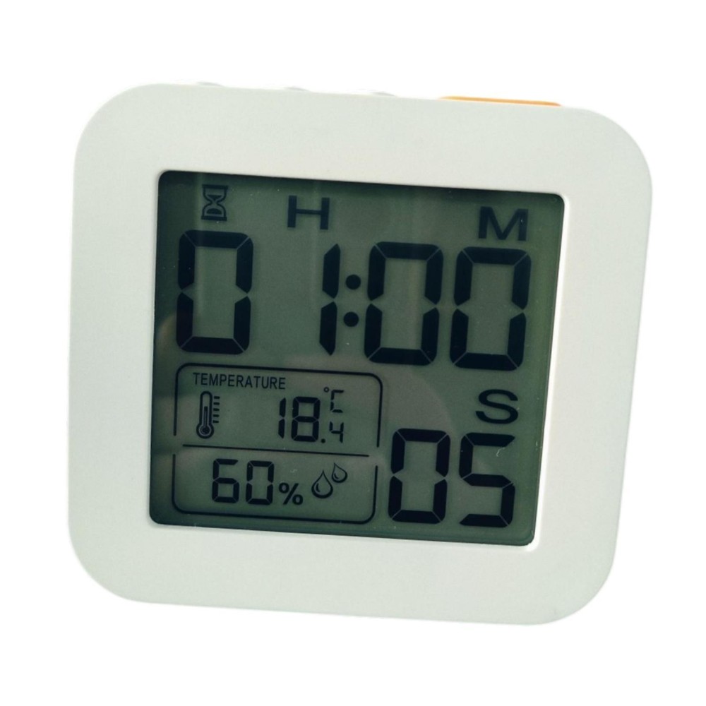 Thermometer Hygrometer White Hygrometer Easy to Read Multifunctional