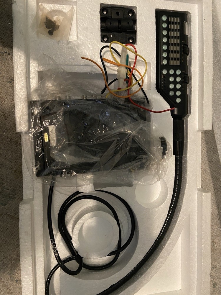 Nos Gooseneck Old School Equalizer Car Audio