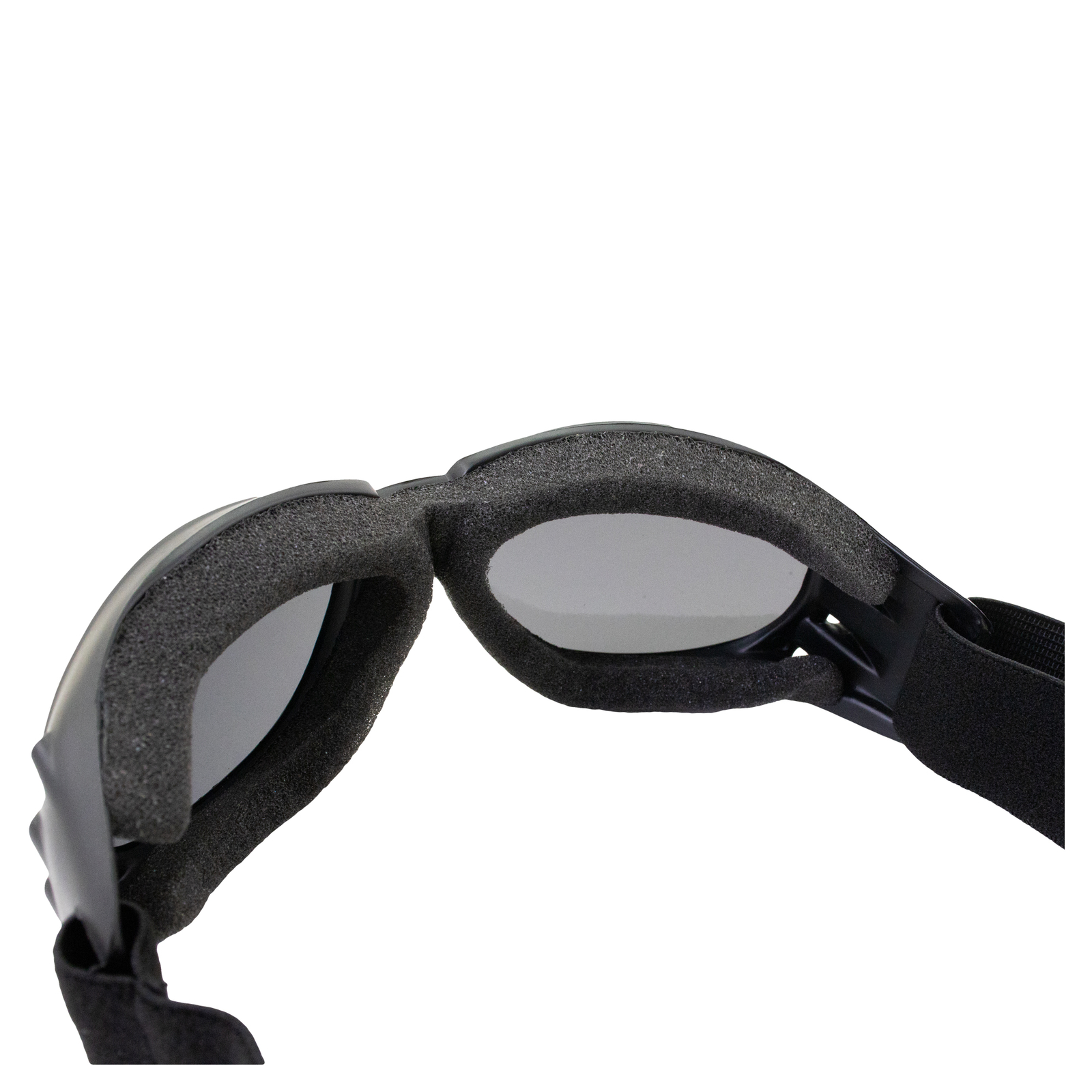 MOTORCYCLE ATV GOGGLES SUNGLASSES SMOKE LENS ANTI FOG COATING