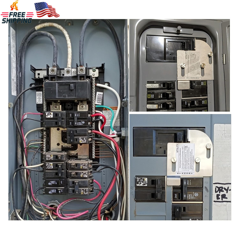 Homeline Generator Interlock Kit for 150A-225A Load Centers