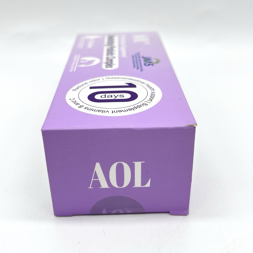 AOL Deodorizing Probiotic Complex for Dogs & Cats Digestive & Odor Support -10pk
