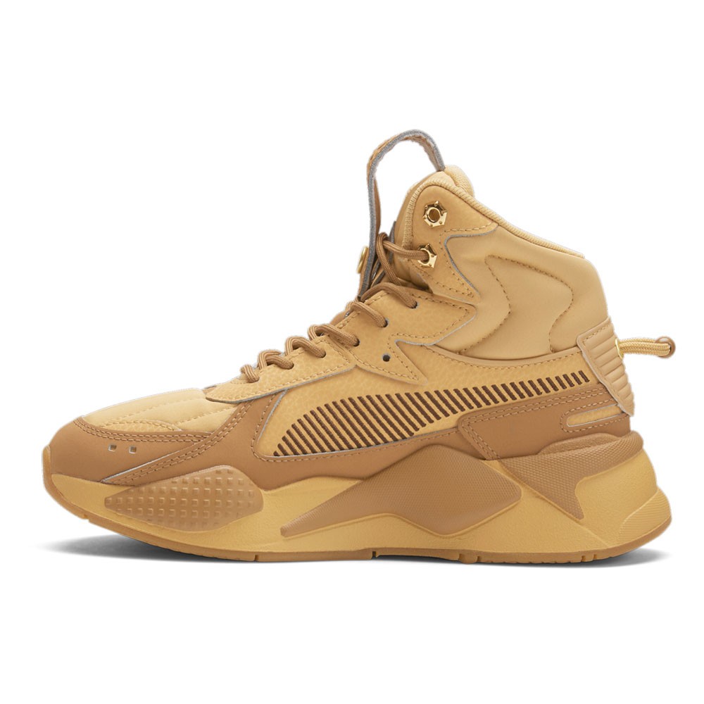 PUMA RsX Mid Chill High Top Youth Boys Brown Sneakers Casual Shoes 38593301