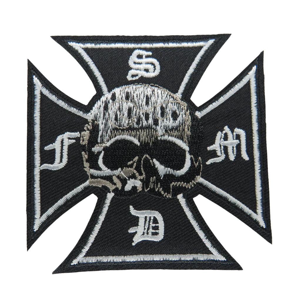 Iron Cross patch patch iron on patch biker punk patch iron on
