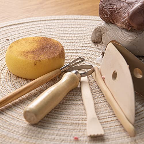 Pottery Tool Kit, 17pcs Polymer Clay Tools, Modeling Clay Sculpting Tools Kit,