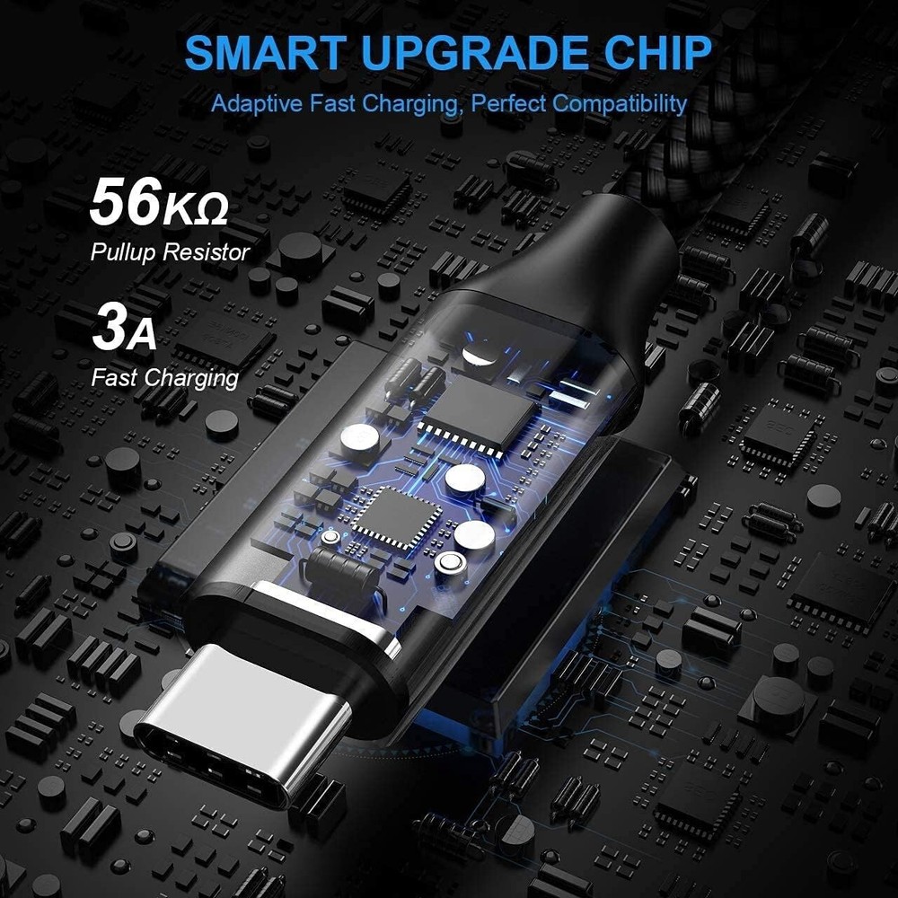 Long USB C Cable 15Ft, USB 2.0 to USB Type C Cable Fast Charging Nylon