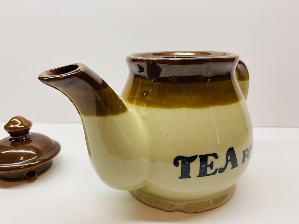 Vintage 3 Tone "Tea For Two" Ceramic Tea Pot