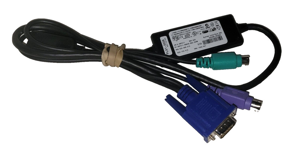 Dell 0RF511 PS/2 KVM System Interface POD Module 520-289-512 Used