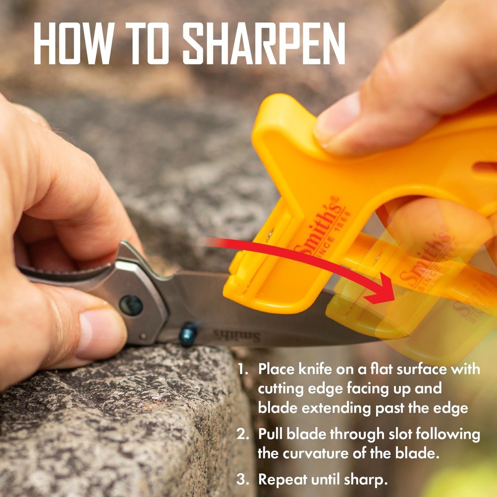 Knife Sharpener Quick 10Sec Scissors Sharpener