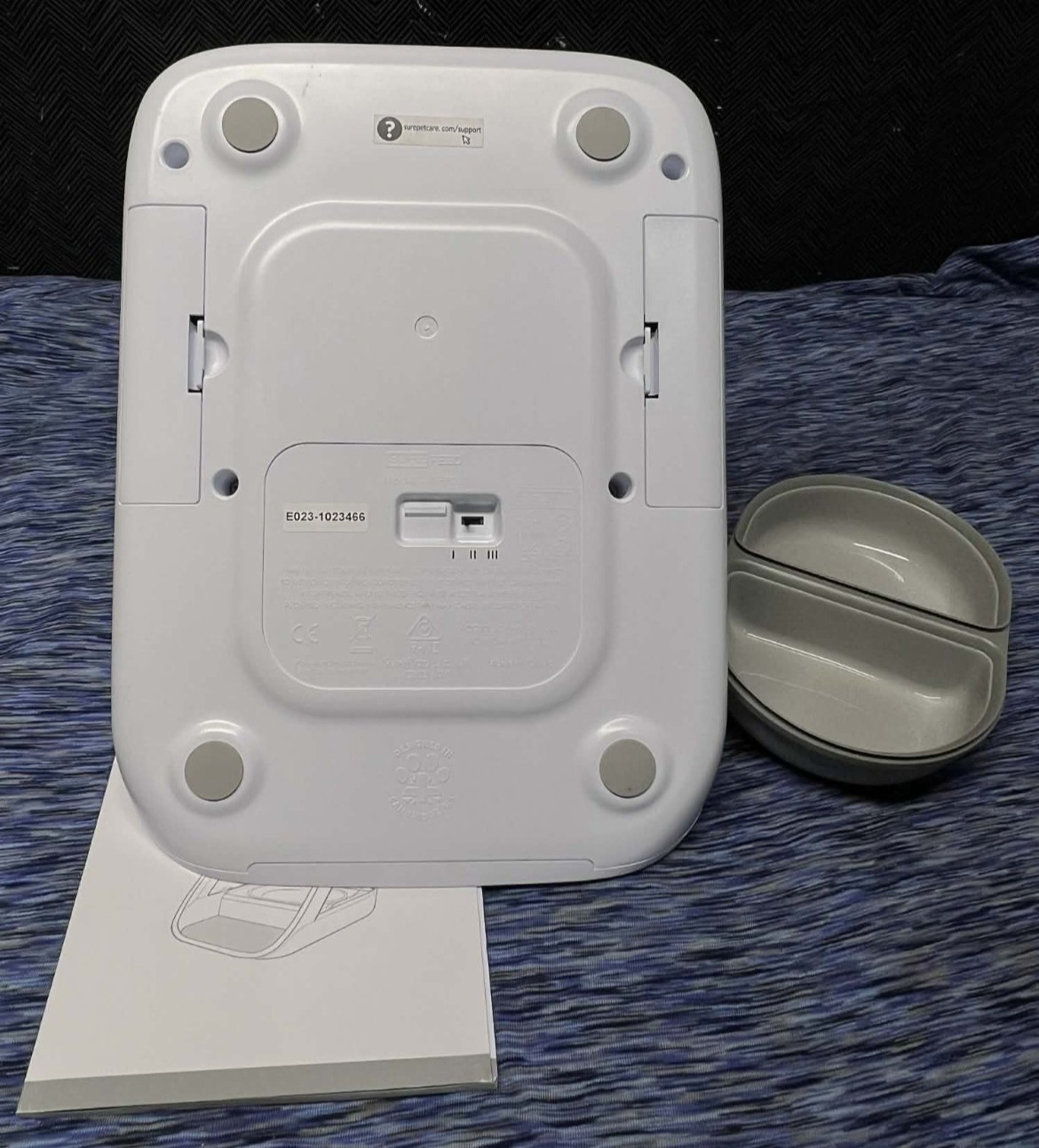 NEW Sure Petcare SureFlap SureFeed Microchip Automatic Pet Feeder S1-2