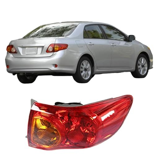Passenger Side Outer Rear Brake Tail Light Assembly Replacement for Right Side