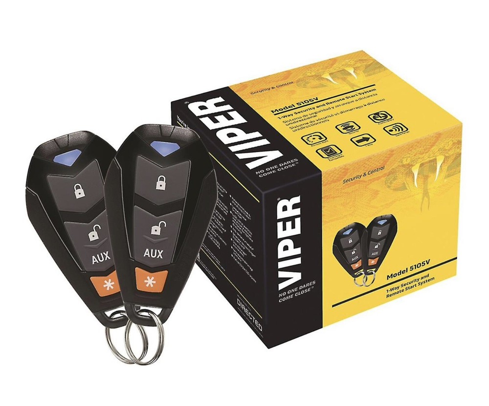 Viper Model 5105V 1-way car security and remote start system