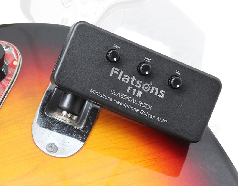 Guitar adapter headphone amplifier mini box head distortion effector