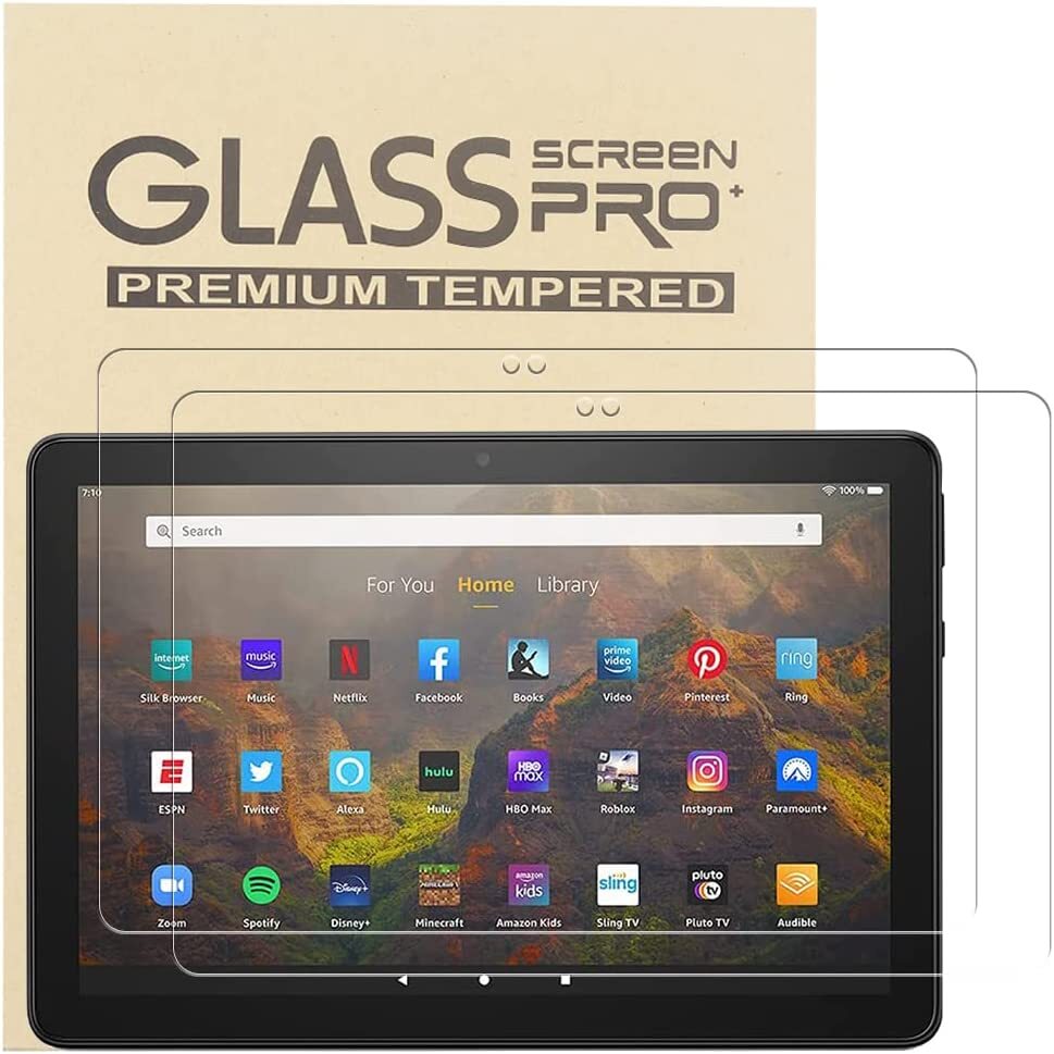 For Amazon Fire HD 8 / HD 8 Plus (2022) 12th Gen Screen Protector Tempered Glass