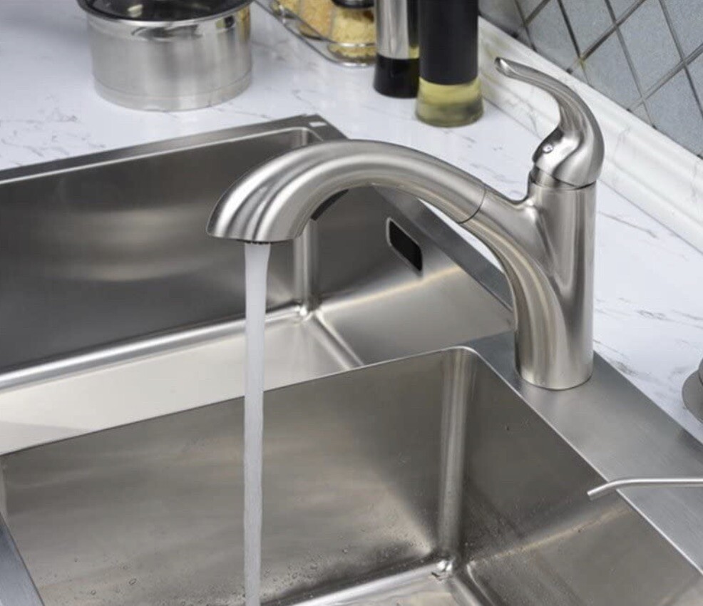 Kitchen Sink Pull-Down Faucet Sprayer Pull Out Mixer Spray Head Replacement Brus