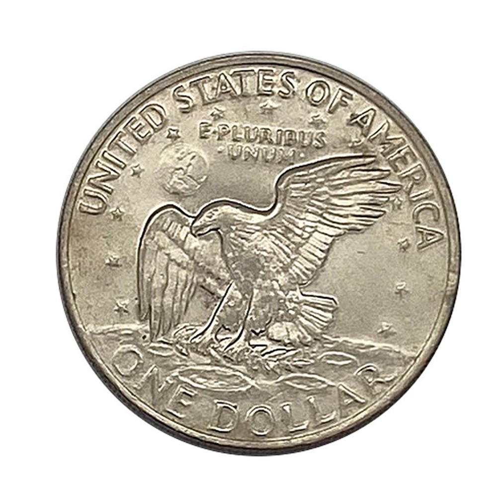 1972 TYPE 2 CLAD EISENHOWER DOLLAR BU