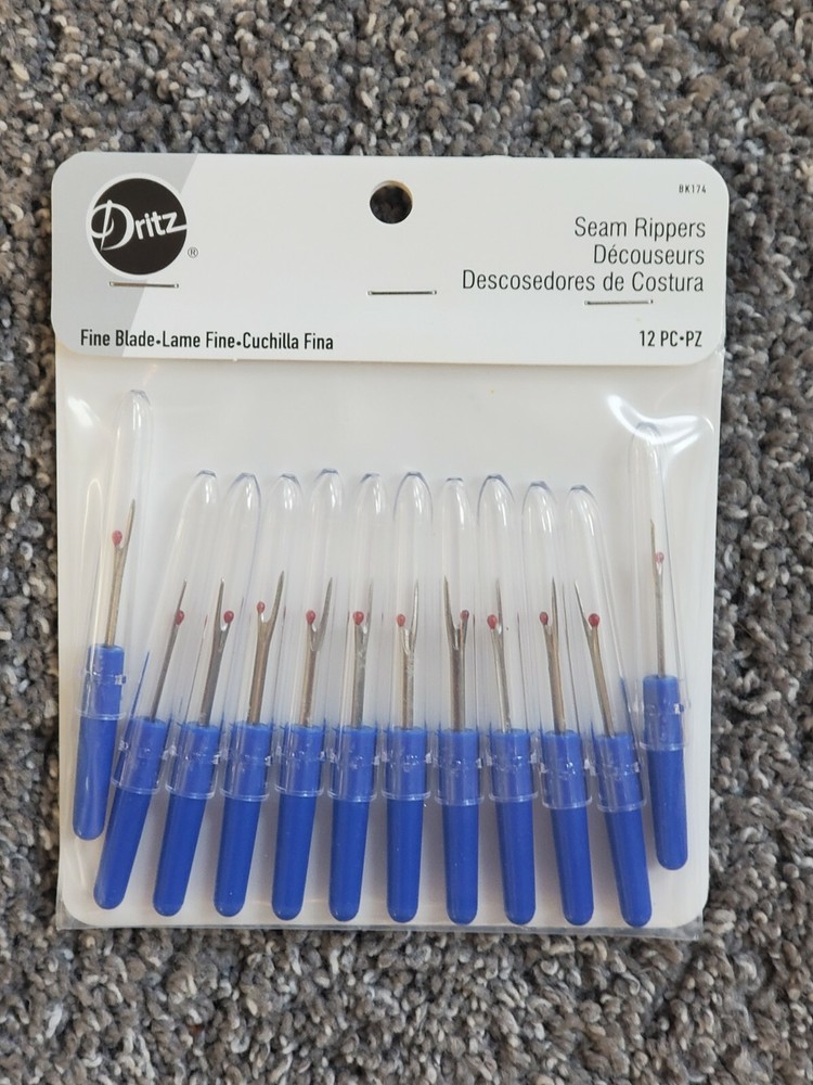 Dritz Fine Blade Seam Rippers 12pc