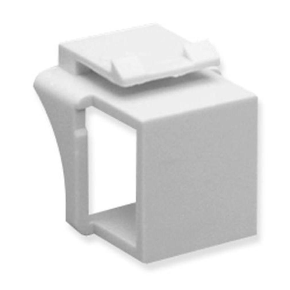 ICC IC107BN0WH BlankModConnect 10Pk White Insert
