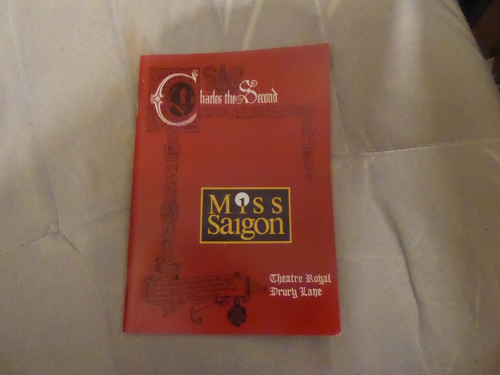 Miss Saigon Theatre  colour programme