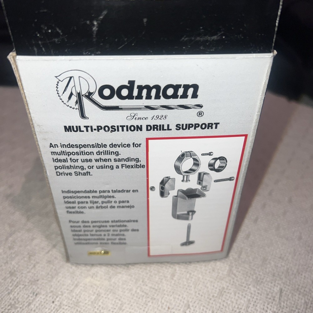 RODMAN Universal Multi-Position Drill Support - New/Open Box