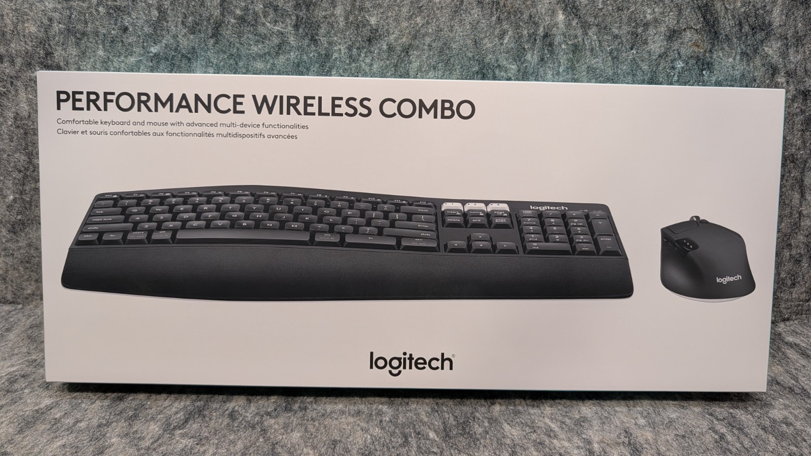 Logitech MK850 Performance Wireless Keyboard Mouse Combo Unifying USB K850 M720