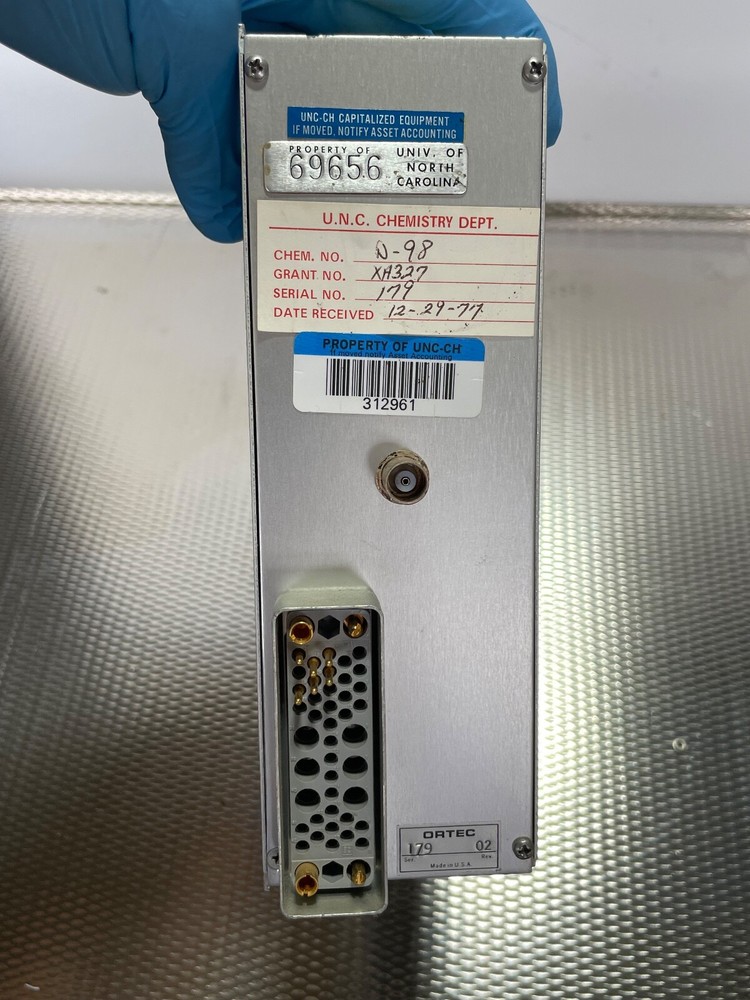 RTEC EG&G NIM Computer Module Model TR204A/N Dual Discriminator - UNTESTED