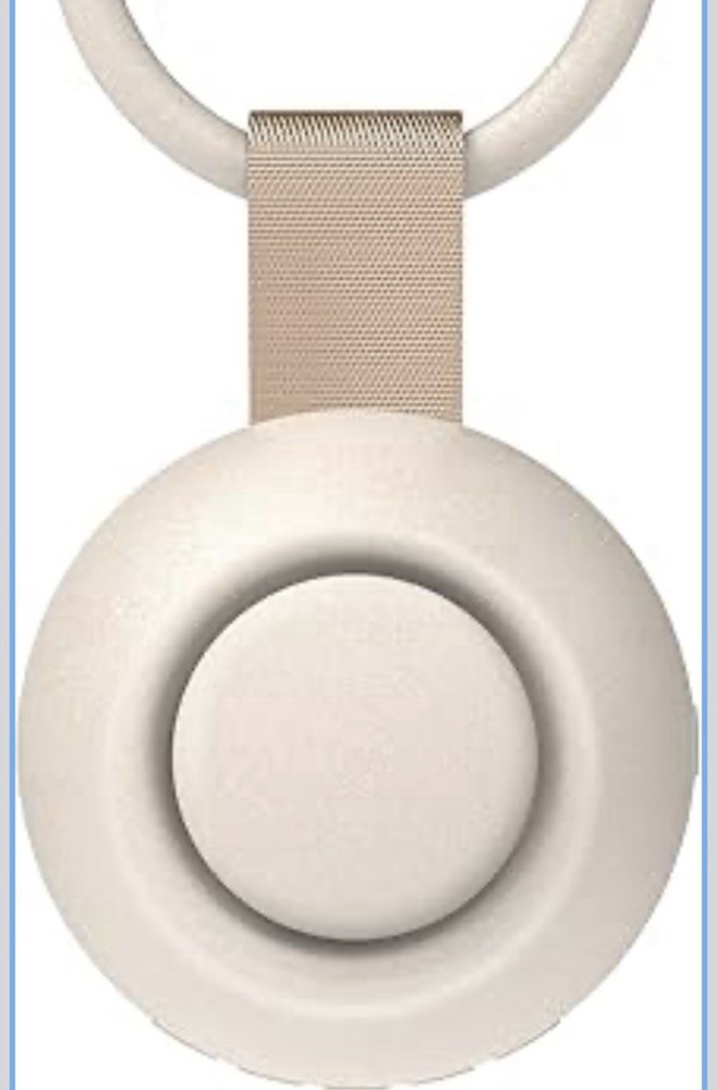 CHICWAY White Noise Machine Beige, Smart Cry Detection, Bluetooth, Soft Lighting